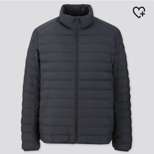 Uniqlo BLACK men’s ultra light down jacket SZ S
